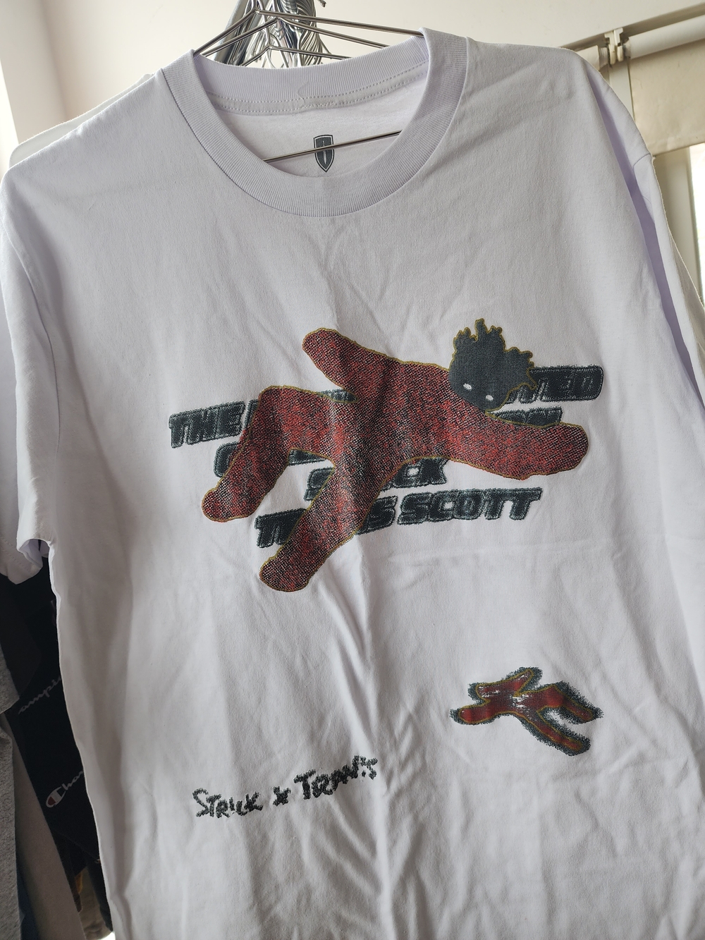 Travis Scott X Strick Crash Tee Medium - Cactus Jack